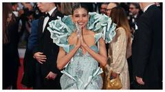 Nancy Tyagi Returns To Cannes 2025 Red Carpet In Self-Stitched Gown That Took More Than 700 Hours To Complete