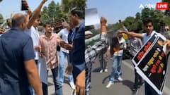 दिल्ली में NSUI का जोरदार प्रदर्शन, राहुल गांधी के खिलाफ FIR का किया विरोध