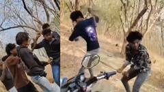 बीडमध्ये तरुणाला पेट्रोल पंपावरुन उचललं, गावात नेऊन जबर मारहाण; मुंडे कनेक्शन समोर