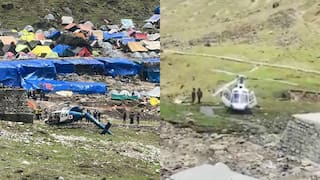 Air Ambulance Crashes In Kedarnath, Rear Section Damaged: VIDEO