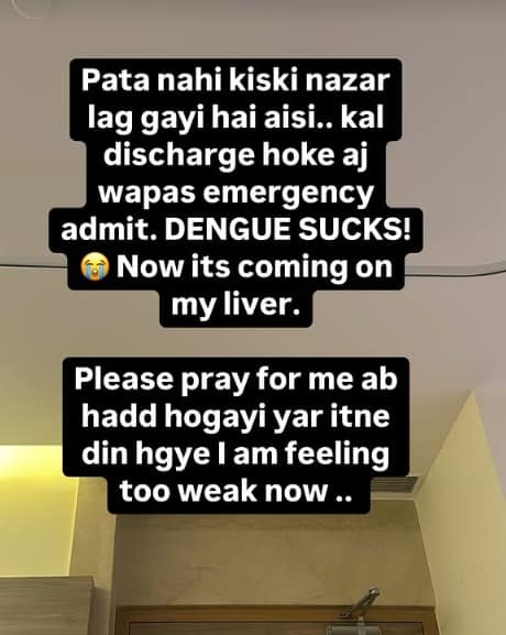 कोणाची नजर लागली? डिस्चार्जनंतर आर जे महावश Emergency रुग्णालयात दाखल; लिव्हरपर्यंत...