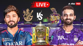 RCB vs KKR IPL 2025 : पावसामुळे कोलकाता-बंगळुरू सामना रद्द; केकेआर प्लेऑफमधून बाहेर, आरसीबी टेबल टॉपवर