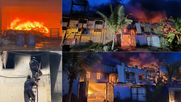 Maharashtra: Major Fire Breaks Out At Solapur Factory; 3 Killed, 1-Year-Old Trapped
