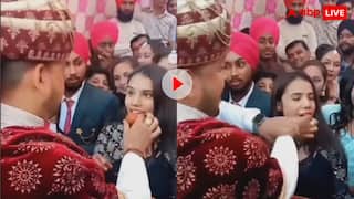 साली को मिठाई खिला रहा था दूल्हा, तभी दोस्त ने कर दी खतरनाक हरकत, वीडियो देख आ जाएगी शर्म
