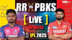 RR vs PBKS Live Score: પંજાબ કિંગ્સે ટોસ જીત્યો, પ્રથમ બેટિંગ કરશે, જુઓ બંને ટીમોની પ્લેઈંગ ઈલેવન