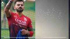 Virat Kohli: ਆਸਮਾਨ 'ਚ ਨਜ਼ਰ ਆਇਆ ਖ਼ੂਬਸੂਰਤ ਨਜ਼ਾਰਾ, ਵਿਰਾਟ ਕੋਹਲੀ ਨੂੰ ਸਨਮਾਨ ਦੇਣ ਪਹੁੰਚਿਆ ਕਬੂਤਰਾਂ ਦਾ ਝੁੰਡ, ਸਭ ਦੇਖਦੇ ਰਹਿ ਗਏ ਦੰਗ