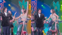 बाप लेकीचा स्टेजवर भन्नाट डान्स, चंकी पांडे आणि अनन्या पांडे 'मेरा दिल तोता..' गाण्यावर थिरकले