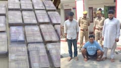 यूपी में बरामद हुए करोड़ों के 100 और 500 रुपये के पुराने नोट, सामने आईं तस्वीरें