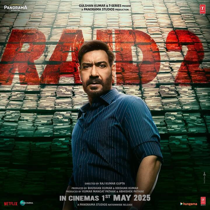 बॉलीवुड एक्टर अजय देवगन इन दिनों अपनी नई फिल्म रेड 2 के कारण चर्चा में हैं. यह फिल्म 1 मई 2025 को सभी सिनेमाघरों में रिलीज हुई थी.