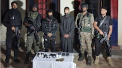 2 Terrorist Associates Arrested In J&K's Shopian, Huge Arms Recovered