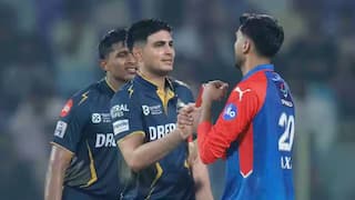 ipl 2025 updated points table most runs wickets after dc vs gt match delhi kl rahul shubman gill playoffs race