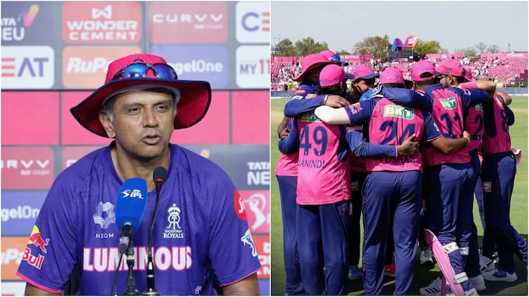 Rahul Dravid lost his temper Got angry on Rajasthan 10th defeat said same pattern every time IPL 2025 राहुल द्रविड़ ने खोया आपा! राजस्थान की 10वीं हार पर भड़के; बोले- हर बार एक जैसा पैटर्न...