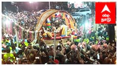திரு ஆபாரணங்கள் அணிந்துகொண்டு, திருக்கூட்ட அடியவர்கள் புடைசூழ சிவிகை பல்லக்கில் எழுந்தருளிய தருமபுரம் ஆதீனம்....!