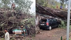 हिमाचल में तूफान ने मचाया कहर, कांगड़ा में 2 की मौत, पहाड़ों की चोटियों पर बर्फबारी, जारी हुआ अलर्ट