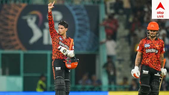 IPL LSG Vs SRH: லக்னோவின் ப்ளே ஆஃப் கனவிற்கு ஆப்பு வைத்த ஹைதராபாத் - 206-ஐ சேஸ் செய்து அசத்தல்