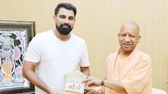 मोहम्मद शमी ने लखनऊ में मुख्यमंत्री से की मुलाकात, योगी ने क्रिकेटर को दिया तोहफा