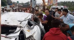 खेडमध्ये जगबुडी नदीच्या पुलावरुन कार 100 फूट खाली कोसळली, 5 जणांचा मृत्यू