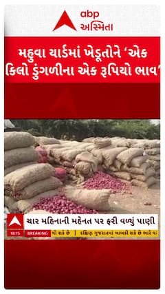 Bhavnagar Farmer : એક કિલો ડુંગળીના એક રૂપિયો ભાવ ! ખેડૂતોને રડાવી રહી છે ડુંગળી