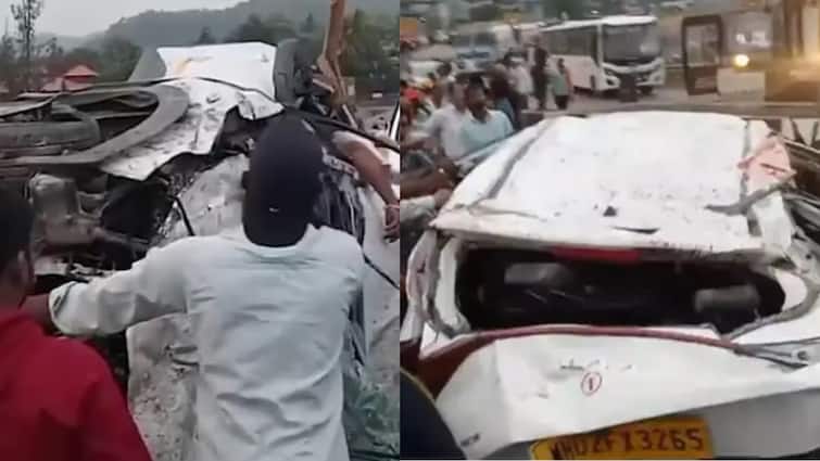 Ratnagiri Jagbudi River Accident Mumbai Goa highway car fall down 100 feet 5 died in road Accident Ratnagiri Jagbudi River Accident: मीरा-भाईंदरचे पराडकर-मोरे कुटुंबीय अंत्यविधीसाठी कोकणात जाताना घात झाला, जगबुडी नदीच्या पुलावर आक्रित घडलं