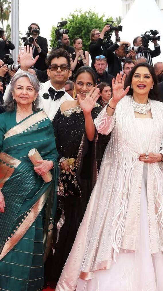 कान्स में सिमी संग शर्मिला टैगोर ने दिखाया जलवा