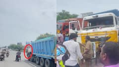 15 கி.மீ சேசிங்.. தொங்கிக் கொண்டு சென்ற போலீஸ்.. சென்னையில் சினிமாவை மிஞ்சிய கடத்தல் - நடந்தது என்ன ?