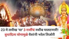 23 मे तारीख 'या' 3 राशींचं नशीब पालटणारी! बुधादित्य योगामुळे तिजोरी भरेल पैशांनी; नोकरी, करिअर जोरात