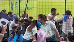 IPL 2025: अरुण जेटली स्टेडियम में बीच मैच में बवाल, जमकर चले लात-घूंसे; वीडियो हुआ वायरल