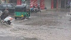 Rajkot Rain:  ગોંડલમાં પવનના સુસવાટા સાથે ધોધમાર વરસાદ
