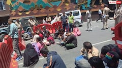 शिमला में दृष्टिबाधित बेरोजगारों के सब्र का बांध टूटा, सरकार के खिलाफ किया चक्का जाम