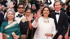 Cannes 2025: Veteran Actors Sharmila Tagore And Simi Garewal Attend Aranyer Din Ratri Screening