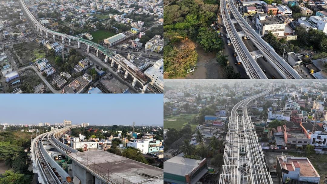 Porur Kodambakkam Metro: காரிடர் 4, போரூர் டூ கோடம்பாக்கம் 13 கி.மீ., டிராக் அமைக்கும் பணிகள் - சென்னை பயணமே ஈசி தான்