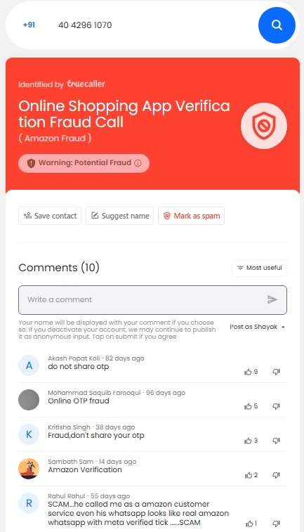 I Almost Got Scammed By A Fake Amazon Call: Here’s Why You Shouldn't Share That OTP
