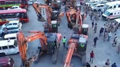 Chandola Lake Demolition Drive Begins In Ahmedabad: WATCH