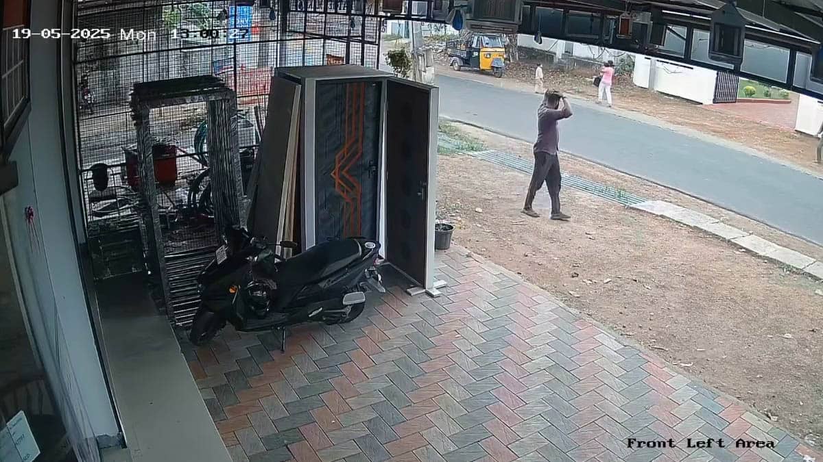 வேகமாக வந்த ஆட்டோ... குறுக்கே ஓடிய குழந்தை..கடவுளாக மாறிய டிரைவரின் செயல் 