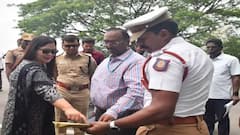 சாலை விபத்துக்களை முற்றிலும் குறைக்கணும்... பெரம்பலூர் கலெக்டர் களமிறங்கி நேரடி ஆய்வு