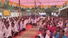 तीन जिल्ह्यातील कृषी सहायकांचा कोल्हापुरात ठिय्या; कर्मचारी संपावर अन् खरीप नियोजन वाऱ्यावर