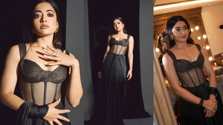 Rashmika Mandanna Photos : బ్లాక్ డ్రెస్ లో స్టన్నింగ్ పిక్స్ షేర్ చేసిన నేషనల్ క్రష్ రష్మిక మందన్నా...ఈ రోజు ఇంత మంచి పొజిషన్లో ఉన్నానంటే కారణం నా కుటుంబమే అంటూ ప్రేమను వ్యక్తంచేసింది..