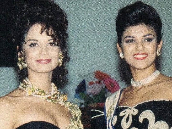 फोटो शेअर करताना सुष्मिताने लिहिले - २१ मे १९९४, मनिला. एका १८ वर्षांच्या भारतीय मुलीला विश्वाची ओळख करून देणारा ऐतिहासिक विजय.