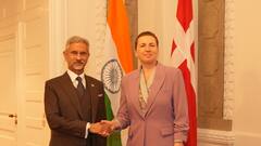 EAM Jaishankar Meets Danish PM In Copenhagen, Thanks For Solidarity In Combating Terrorism