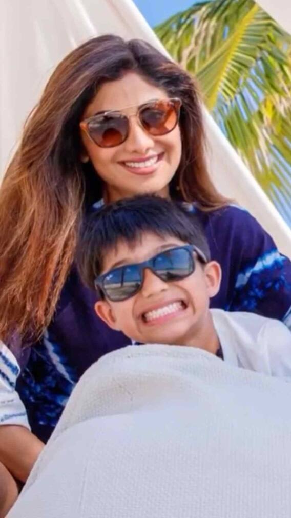 13 साल का हुआ शिल्पा शेट्टी का बेटा, मां ने लुटाया प्यार