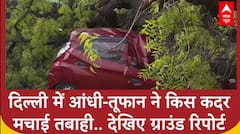Delhi Weather Updates: दिल्ली में आंधी-तूफान ने किस कदर मचाई तबाही.. देखिए ग्राउंड रिपोर्ट