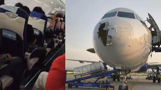 Indigo Flight: கொட்டிய ஆலங்கட்டி மழை.. நடுவானில் சேதமடைந்த விமானம்...நூலிழையில் தப்பிய திரிணாமுல் எம்.பிக்கள்