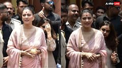 फिल्म ‘मां’ की रिलीज से पहले दक्षिणेश्वर काली मंदिर पहुंचीं काजोल, साड़ी में दिखा रॉयल लुक