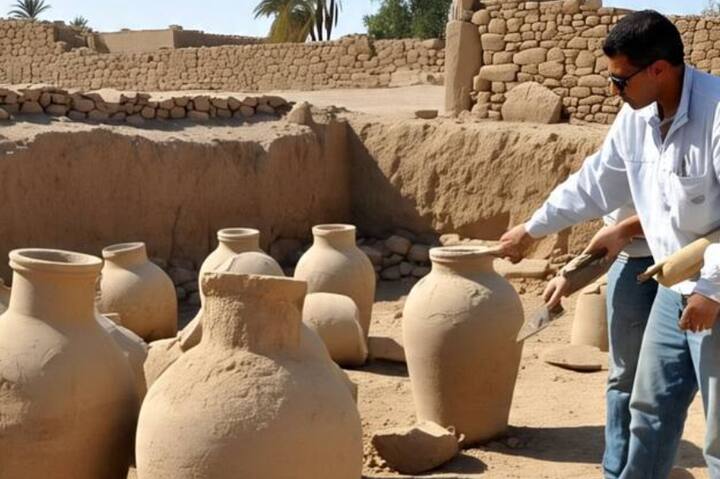 ਇਹ ਵਾਈਨ ਜਾਰ ਏਬੀਡੋਸ ਵਿਖੇ ਰਾਣੀ ਮੇਰੇਟ ਨੀਥ ਦੀ ਕਬਰ ਵਿੱਚੋਂ ਮਿਲੇ ਸਨ। ਇਹ ਖੋਜ ਵਿਏਨਾ ਯੂਨੀਵਰਸਿਟੀ ਦੀ ਕ੍ਰਿਸਟੀਆਨਾ ਕੋਹਲਰ ਦੀ ਅਗਵਾਈ ਹੇਠ ਕੀਤੀ ਗਈ ਹੈ। ਇਸ ਨਾਲ ਇਹ ਸਮਝਣਾ ਆਸਾਨ ਹੋ ਜਾਵੇਗਾ ਕਿ ਪ੍ਰਾਚੀਨ ਮਿਸਰੀ ਲੋਕ ਸ਼ਰਾਬ ਕਿਵੇਂ ਪੈਦਾ ਕਰਕੇ ਸੁਰੱਖਿਅਤ ਰੱਖਦੇ ਅਤੇ ਵਰਤਦੇ ਸਨ। ਮਿਸਰ ਵਿੱਚ ਪੁਰਾਤੱਤਵ-ਵਿਗਿਆਨੀਆਂ ਨੇ 5,000 ਸਾਲ ਪੁਰਾਣੇ ਵਾਈਨ ਜਾਰਾਂ ਦੀ ਇੱਕ ਦਿਲਚਸਪ ਖੋਜ ਕੀਤੀ ਹੈ, ਜਿਨ੍ਹਾਂ ਵਿੱਚੋਂ ਬਹੁਤ ਸਾਰੇ ਅਜੇ ਵੀ ਸੀਲਬੰਦ ਹਨ। ਇਸ ਖੋਜ ਨੂੰ ਅਸਾਧਾਰਨ ਮੰਨਿਆ ਜਾ ਰਿਹਾ ਹੈ।