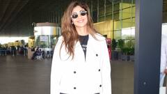 Shilpa Shetty Masters The Art Of Airport Glam With Bold Biker Jacket, See Pics