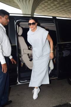 प्रभास की फिल्म 'स्पिरिट' से निकाले जाने के बाद पहली बार एयरपोर्ट पर स्पॉट हुईं दीपिका पादुकोण, सिंपल लुक में भी लगीं कमाल