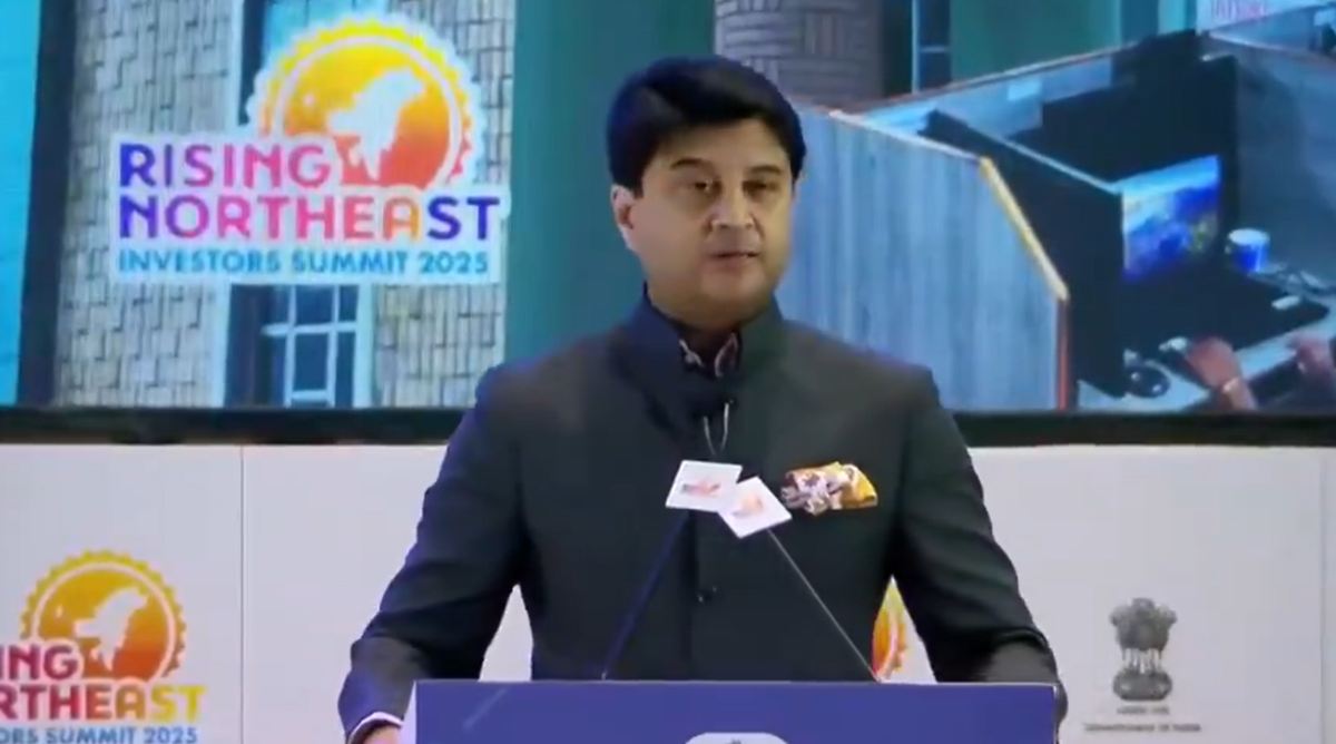राइजिंग नॉर्थ-ईस्ट इंवेस्टर्स समिट: ज्योतिरादित्य सिंधिया ने दिए 4 लाख करोड़ के निवेश के संकेत