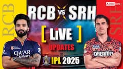RCB vs SRH Live Score: રોયલ ચેલેન્જર્સ બેંગ્લોરનો ટોસ જીતીને પ્રથમ બોલિંગનો નિર્ણય, સનરાઇઝર્સ હૈદરાબાદ કરશે બેટિંગ