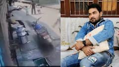 मुरादाबाद में सड़क पर चलते-चलते अचानक आई मौत, लड़खड़ाकर गिरा युवक, CCTV में कैद हुई घटना
