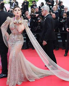 Urvashi Rautela Walked The Cannes Red Carpet, And Her Bag Walked Straight Into Meme History